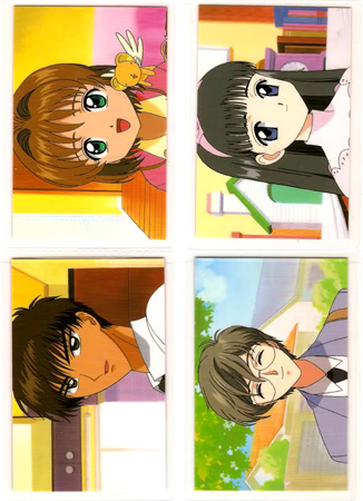 Card Captor Sakura - Ramicards - Movic 1298A, B, D, E