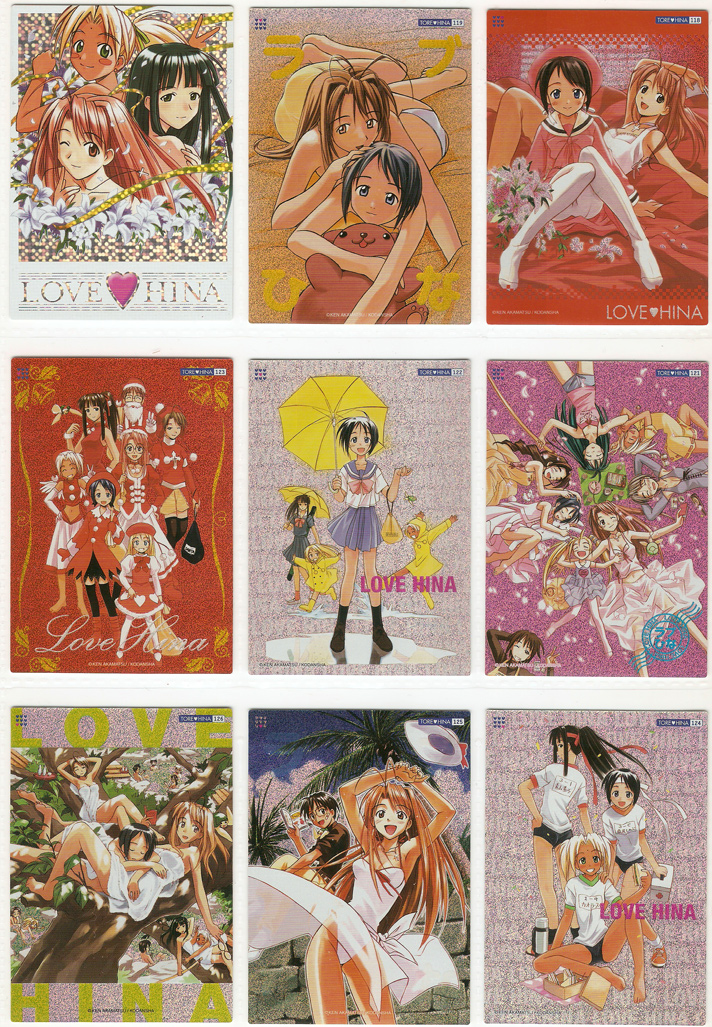 Kerochan's Trading Cards - Gallery - Love Hina - Carddass Masters I