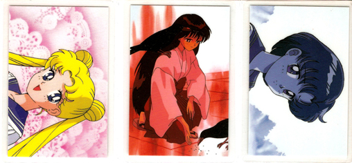 Sailor Moon - Ramicards - Movic 0294A, B, C